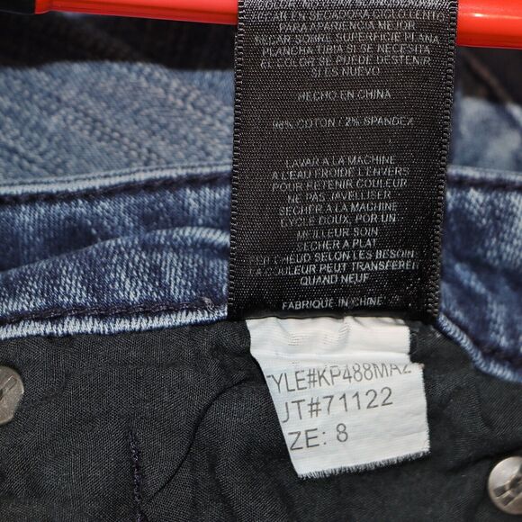 Kut From The Kloth Womens Jeans Size 8 Medium Wash Mid Rise (READ) - Picture 15 of 16